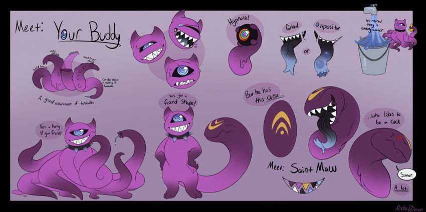 Your Buddy's Ref Sheet - By @yourbuddy on Itaku