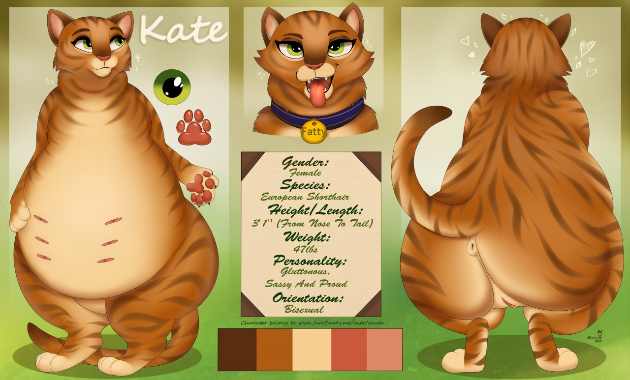 May 24, 2022 Kate cat reference ☼ - By @mohitopaw on Itaku