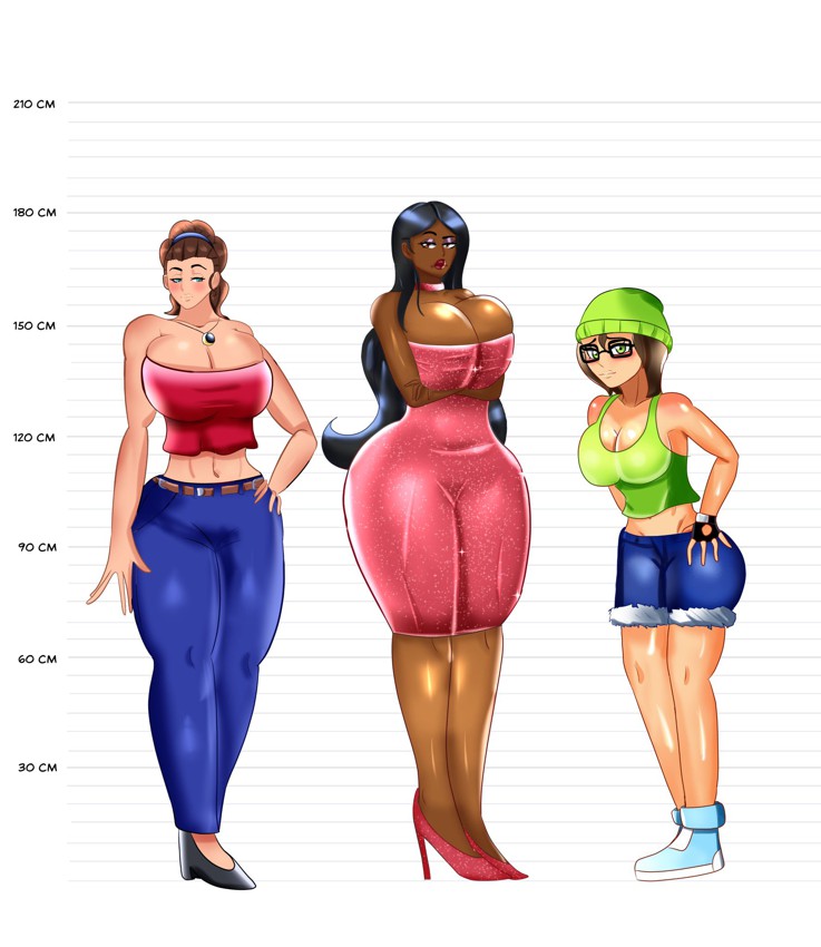 OC Height Chart By tejapayne on Itaku