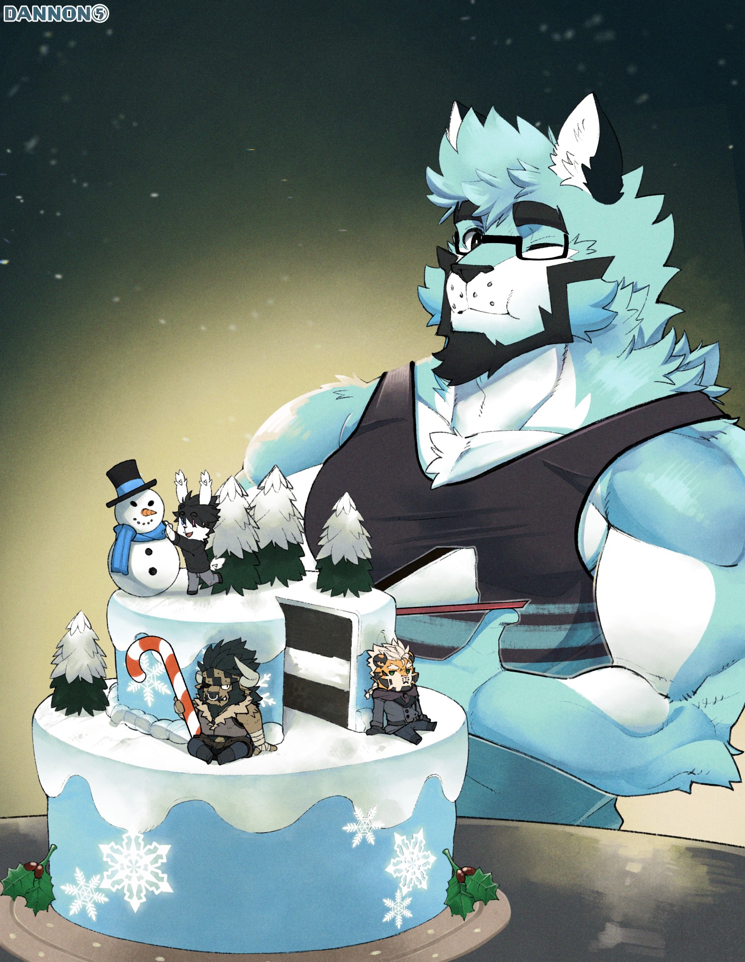 Birthday Art - By @dannon5 on Itaku