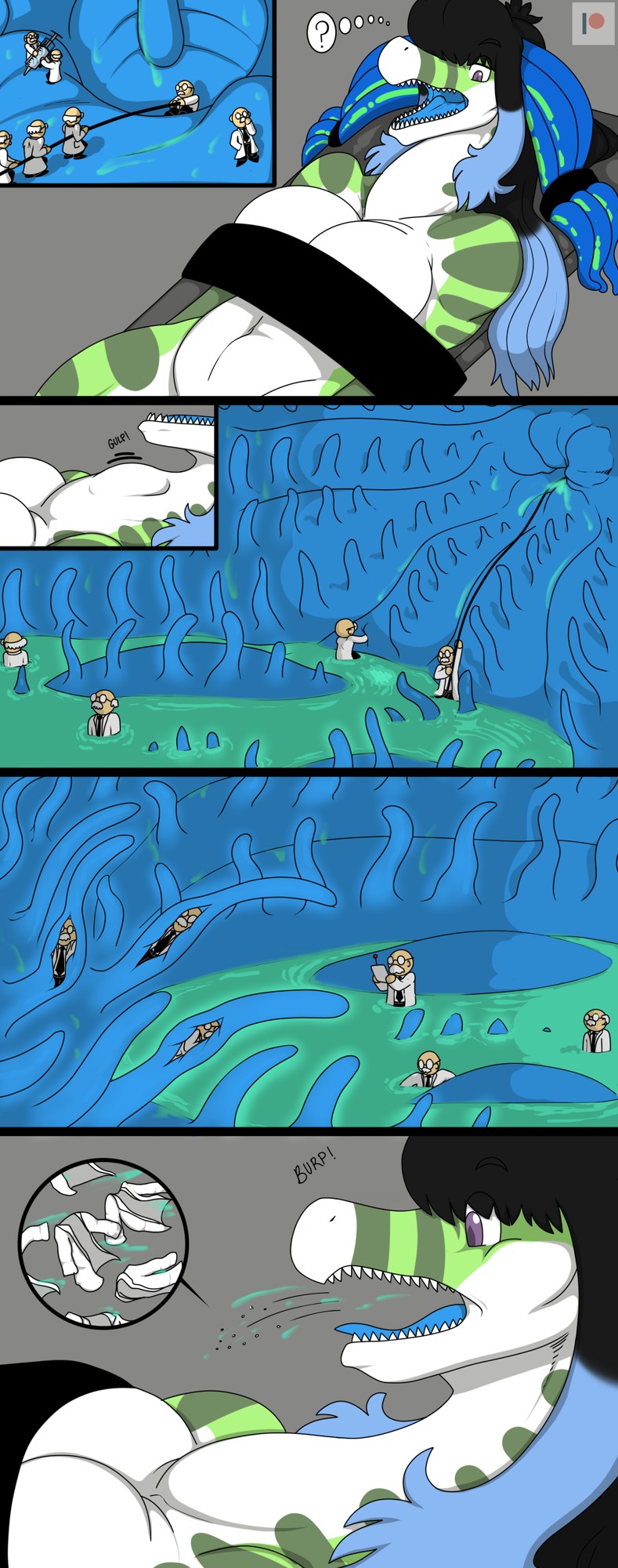 Data Collection Failure Vore Digestion Absorption - By @lowen_mothbat on It...