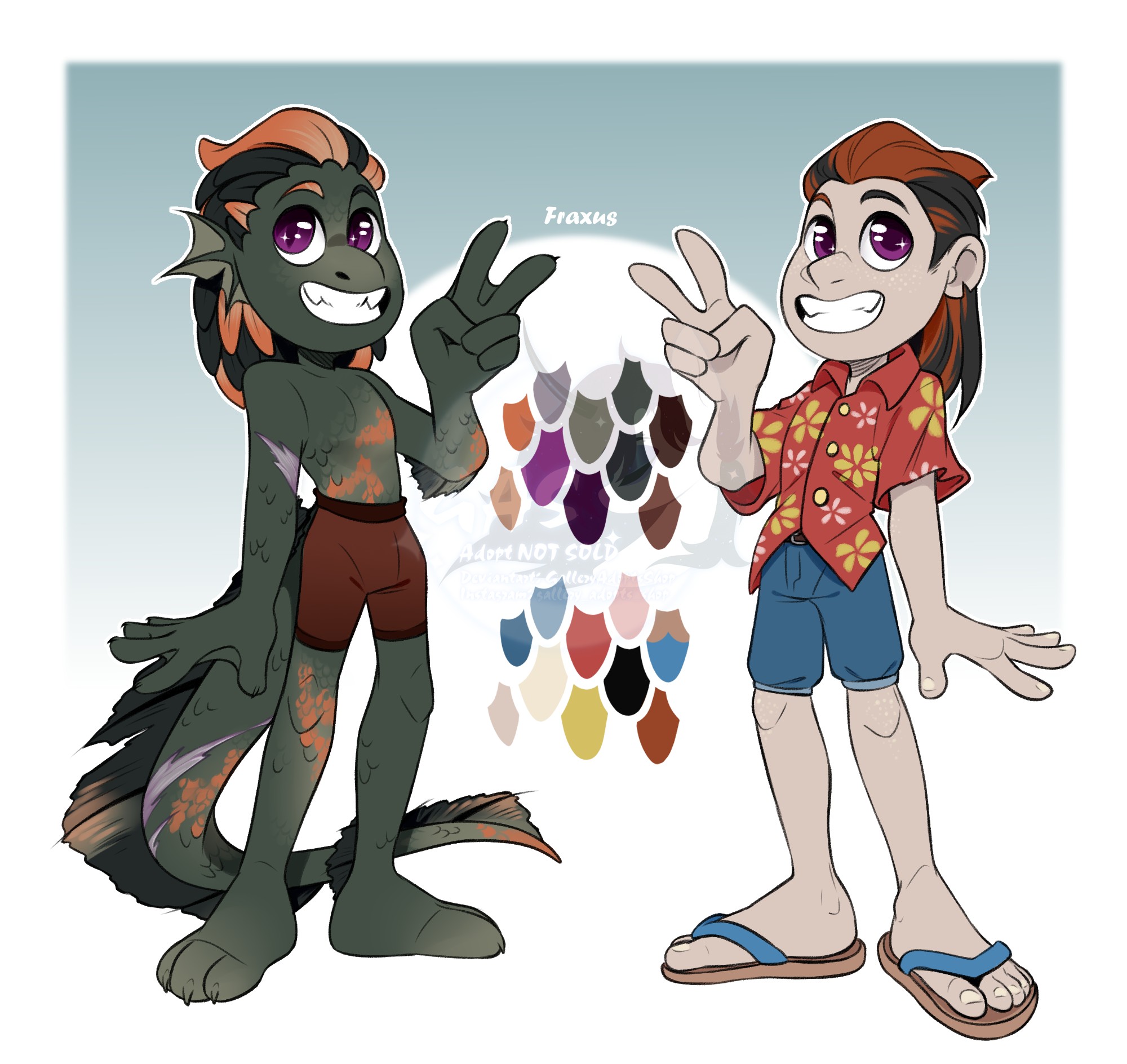 Examples of references 4 - By @fraxus on Itaku