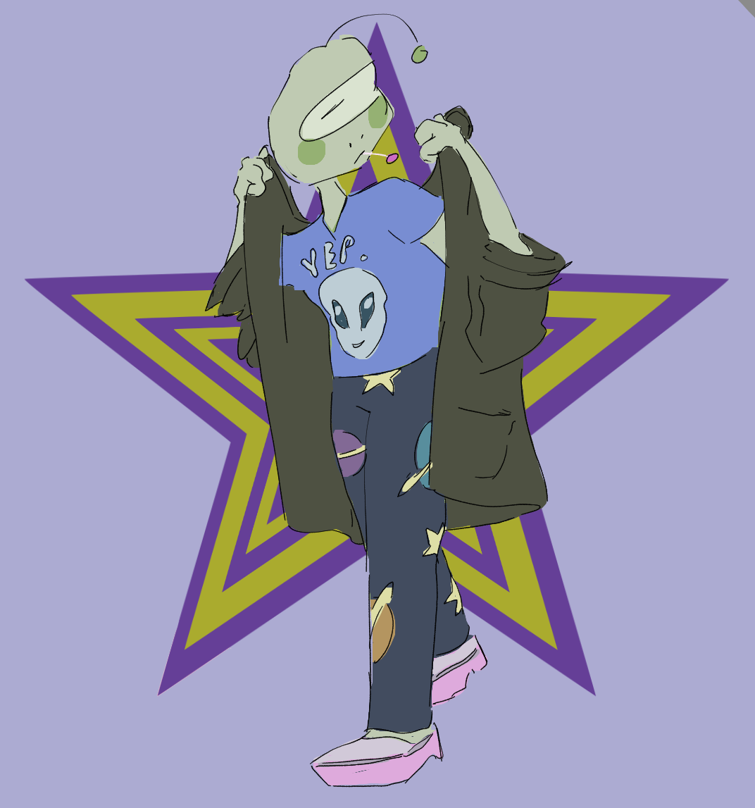 Wow are you really an alien? - By @thekippersystem on Itaku