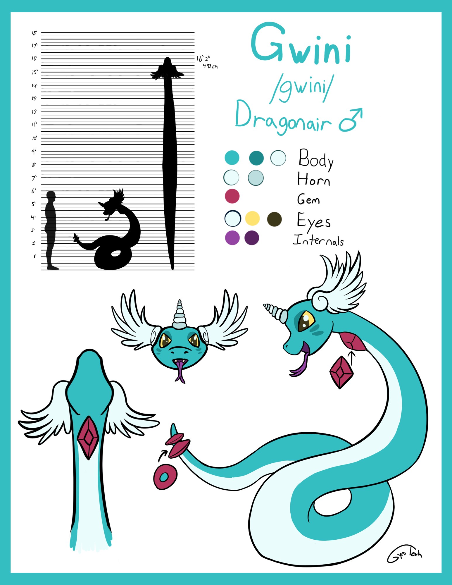 Gwini Reference - By @gyro on Itaku