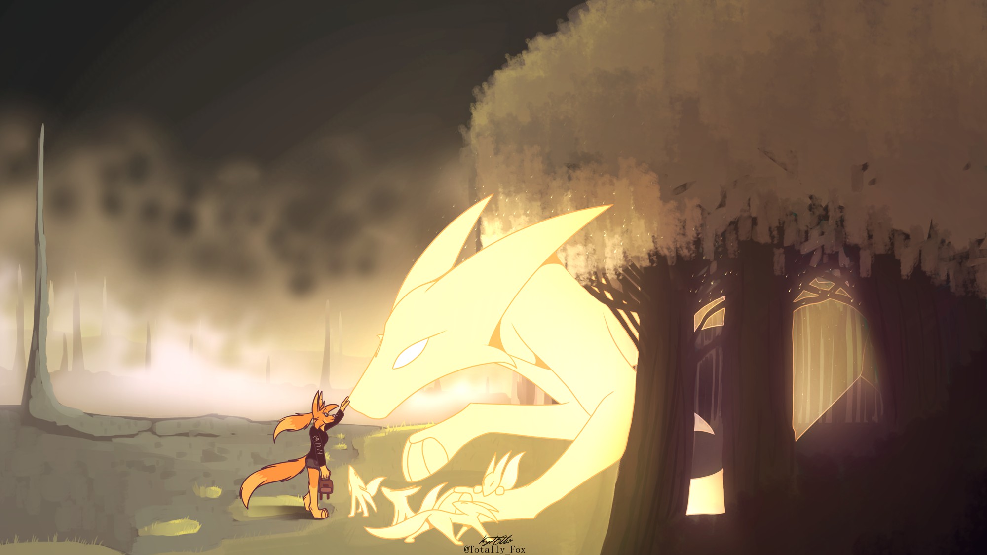 Guardian;; - By @totally_fox on Itaku