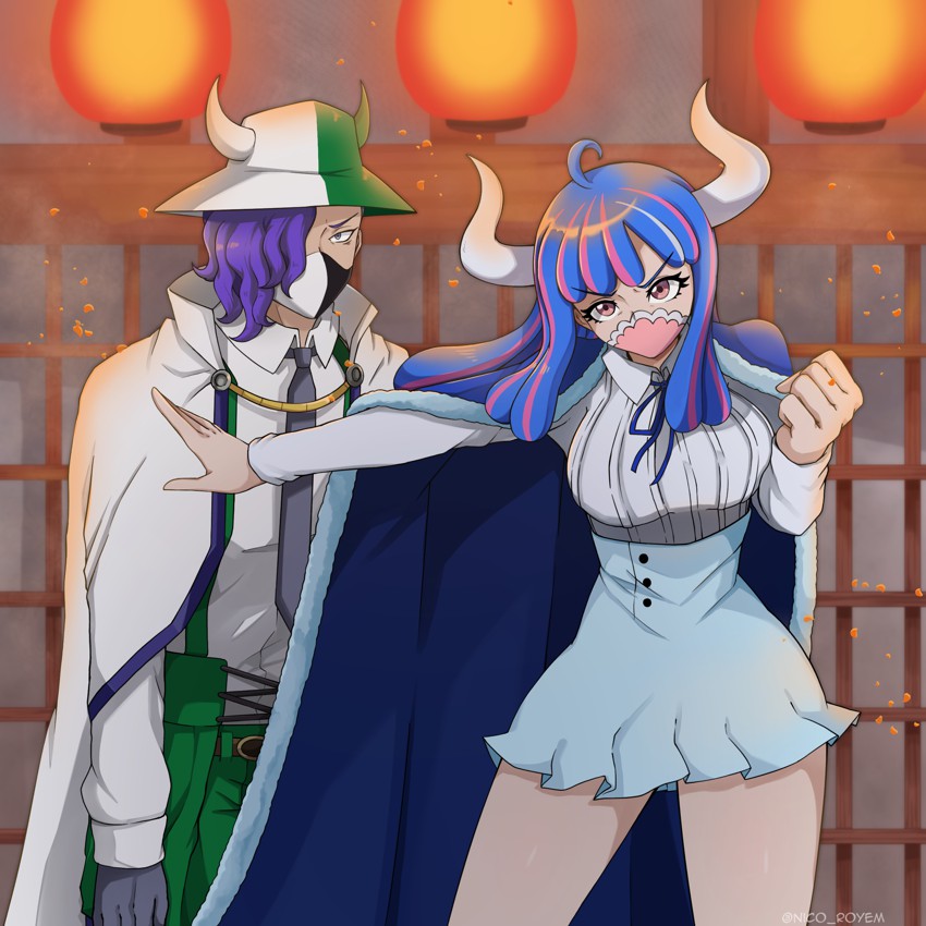 Ulti and Page One - By @nico_royem on Itaku