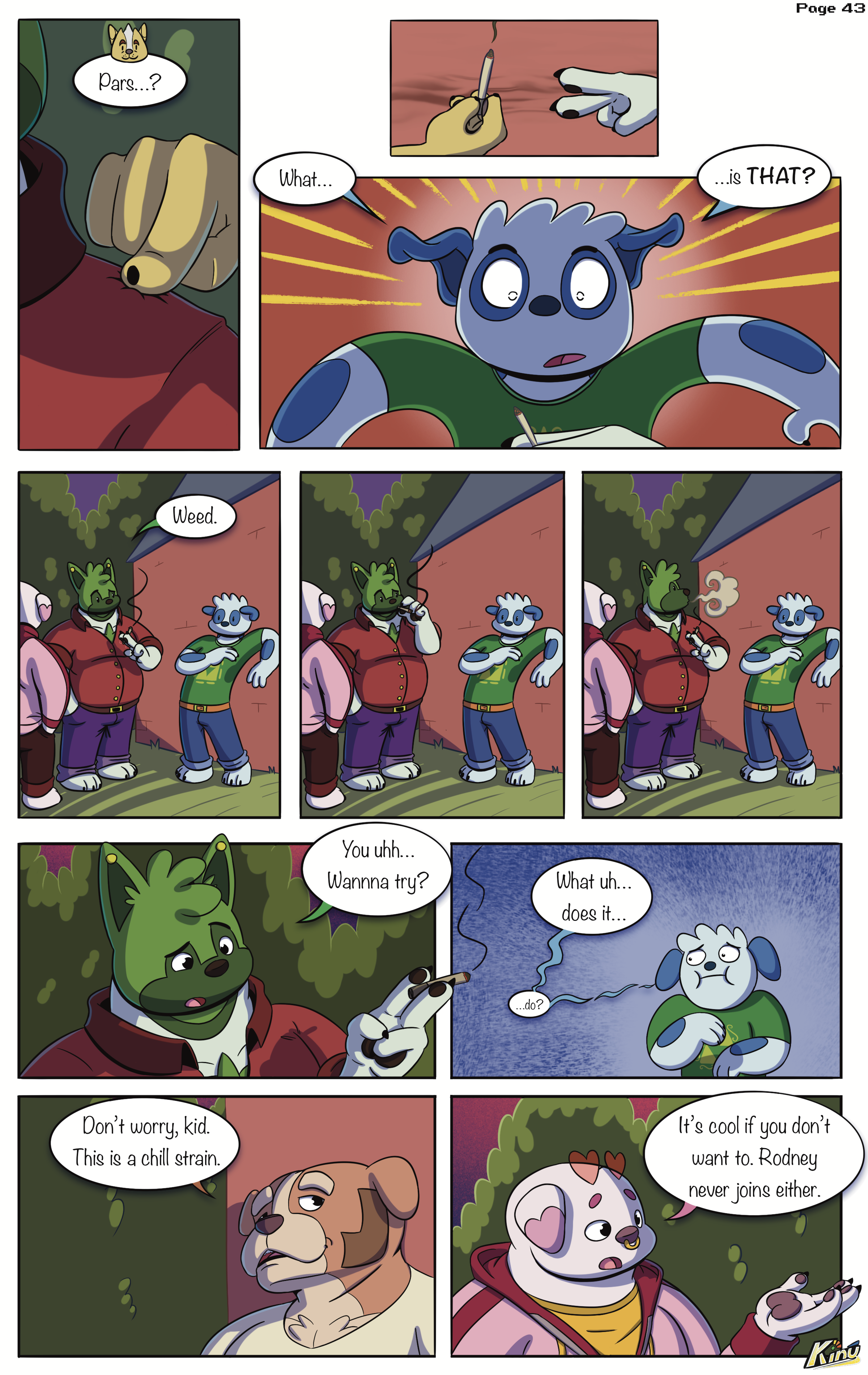 Chapter 1 - Page 43 - By @pupkinu on Itaku