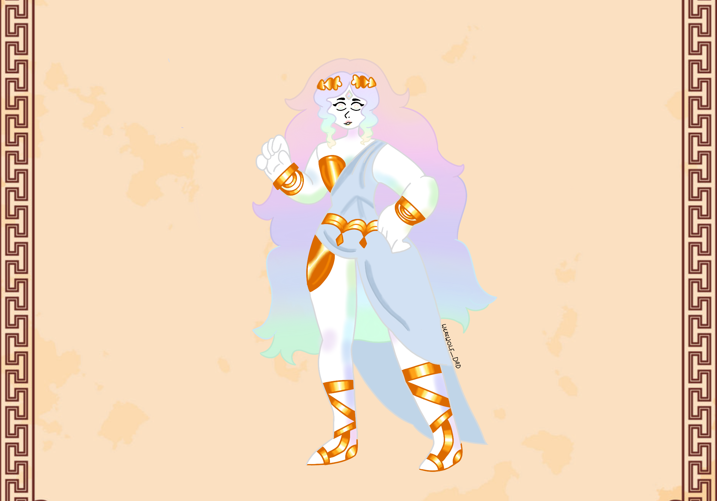 Angel Aura Quartz - By @werewolf_dadarts on Itaku