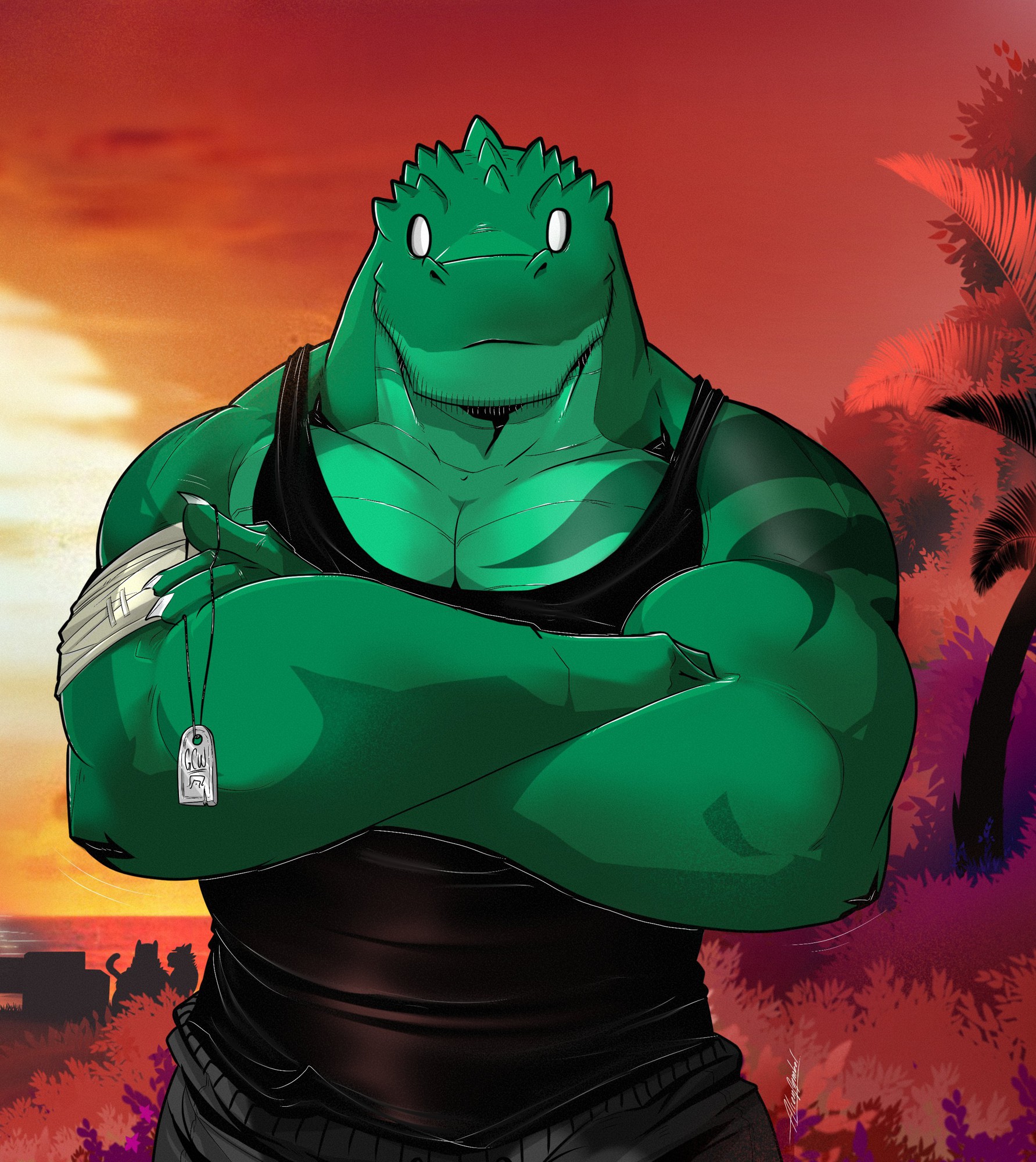 Army Years ( Light Clothed) - By @aliensymbol on Itaku