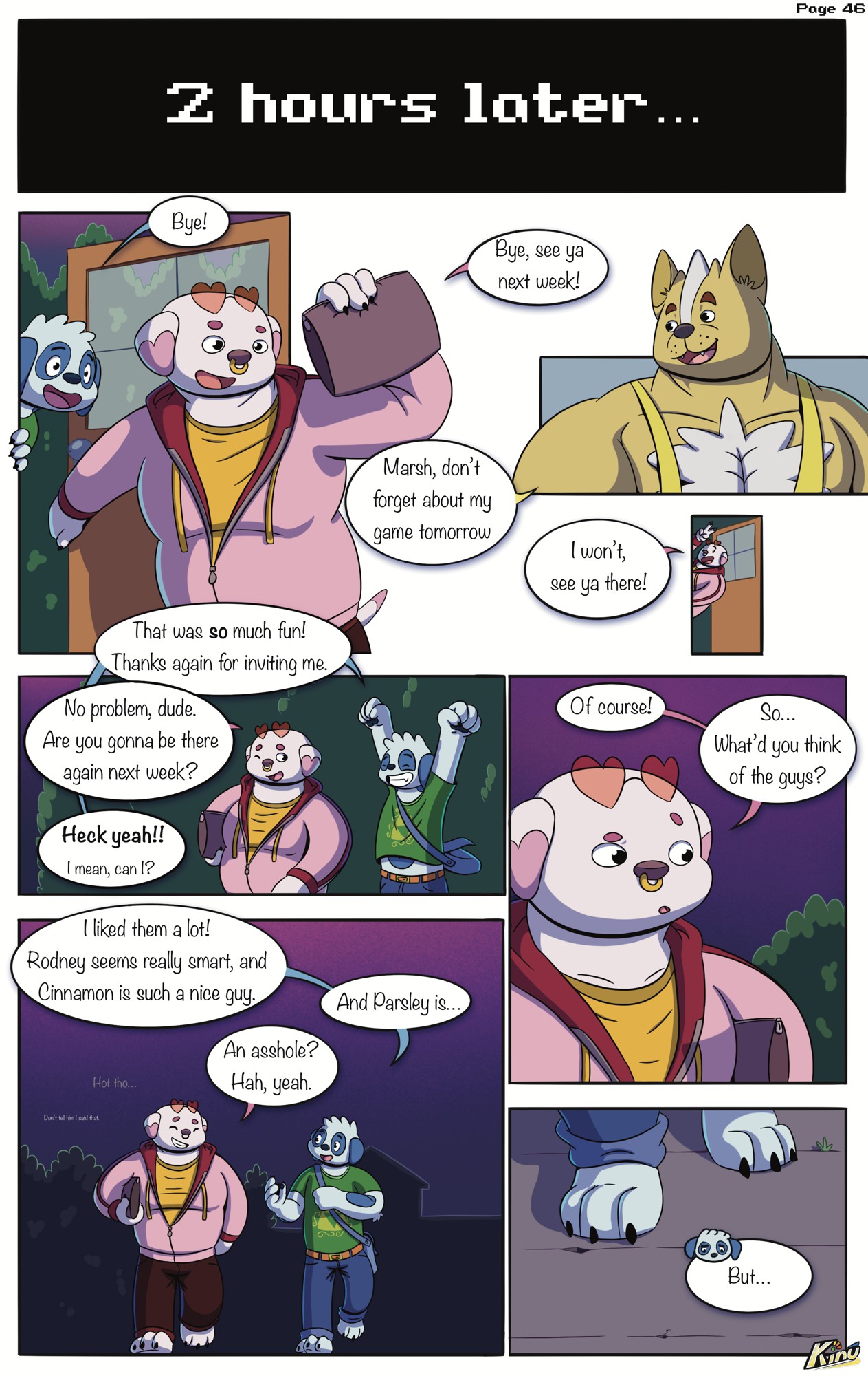 Chapter 1 - Page 46 - By @pupkinu on Itaku