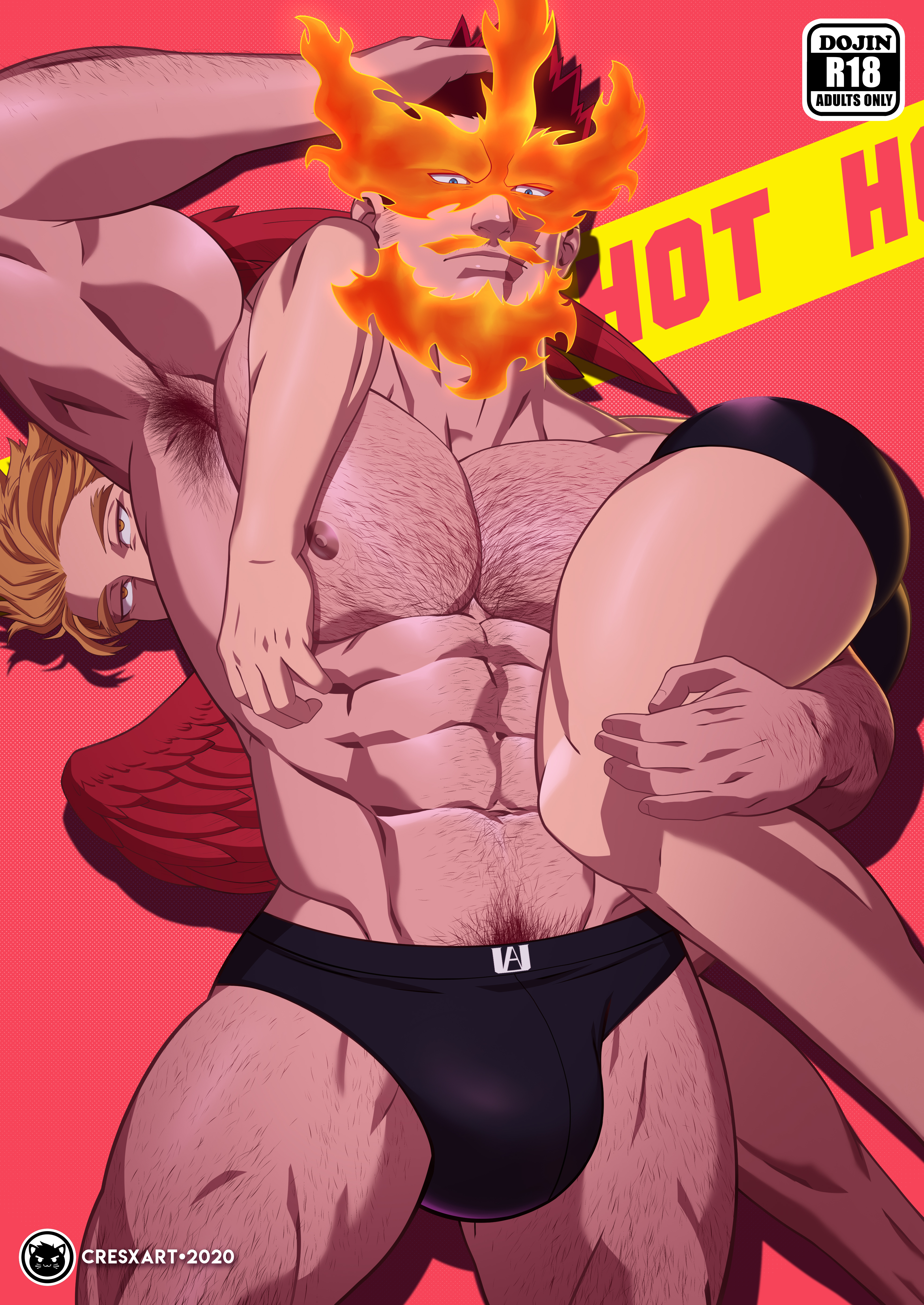 BNHA Endhawks - Heated Lesson_2 - By @cresxart on Itaku 