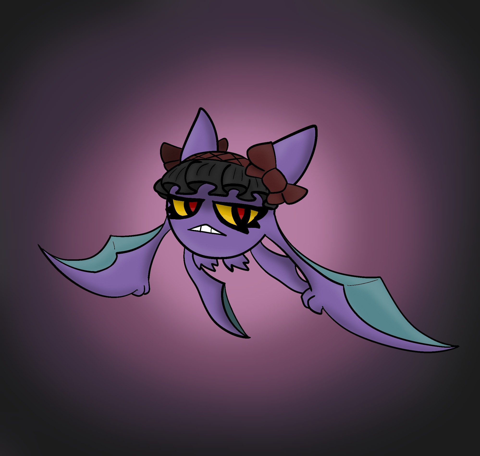 Barbara the Crobat - By @bodacious-becc on Itaku