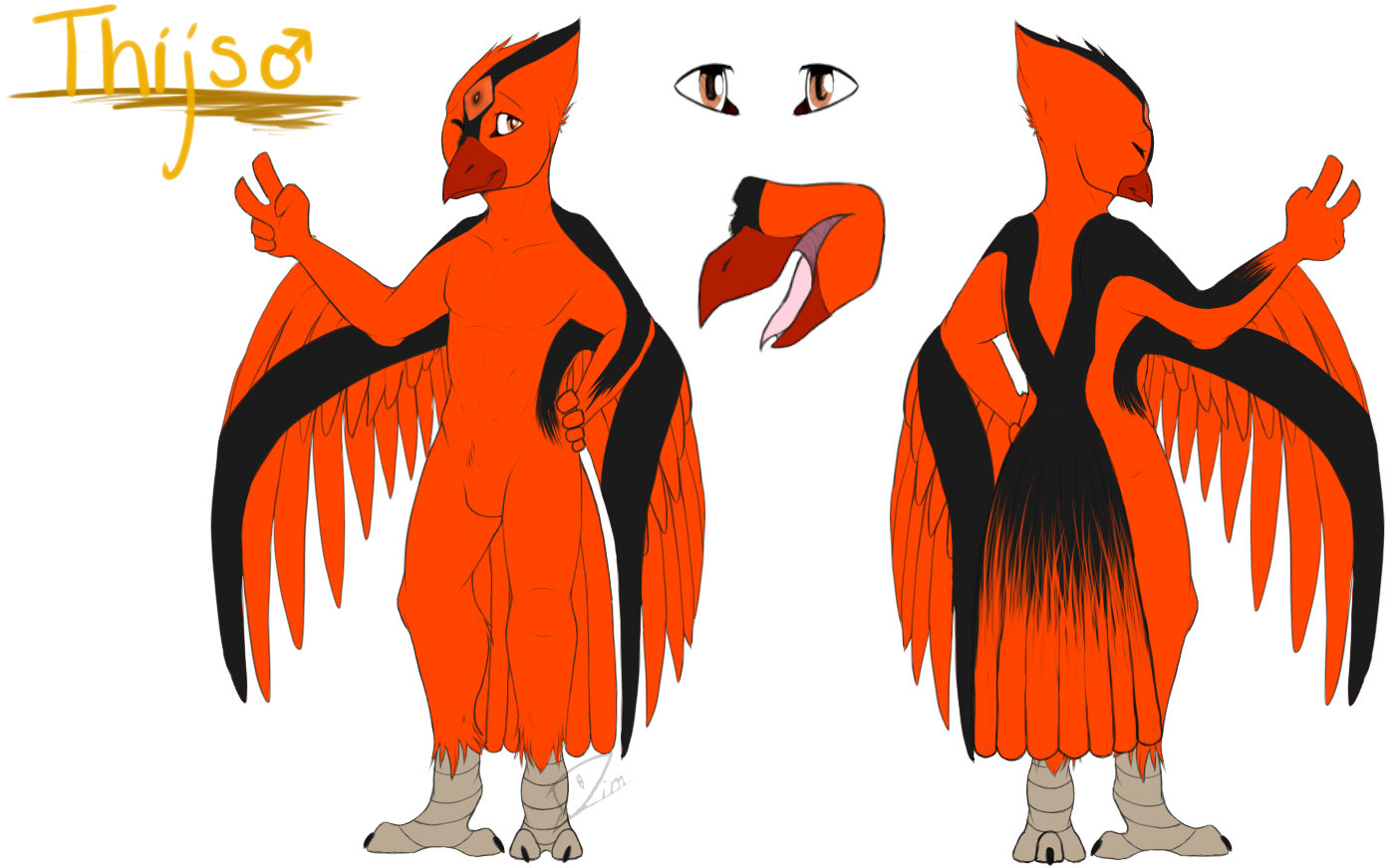Thijs Reference Sheet - By @thijs on Itaku