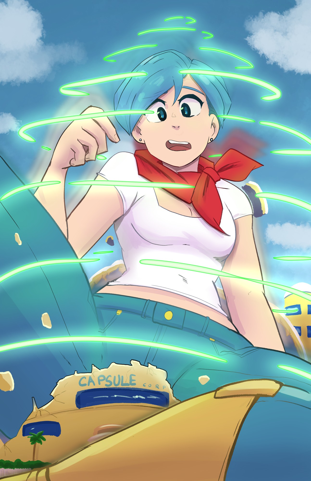 Out of Capsule - By @sihagen on Itaku