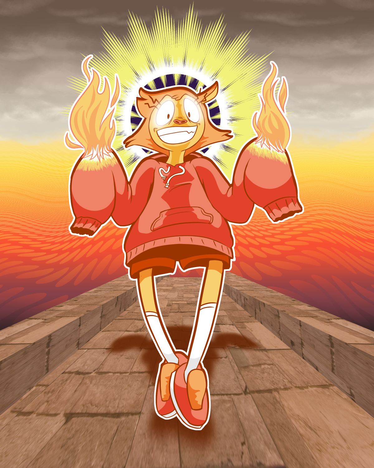 Chuuni 2 da Max - By @thejonfox on Itaku