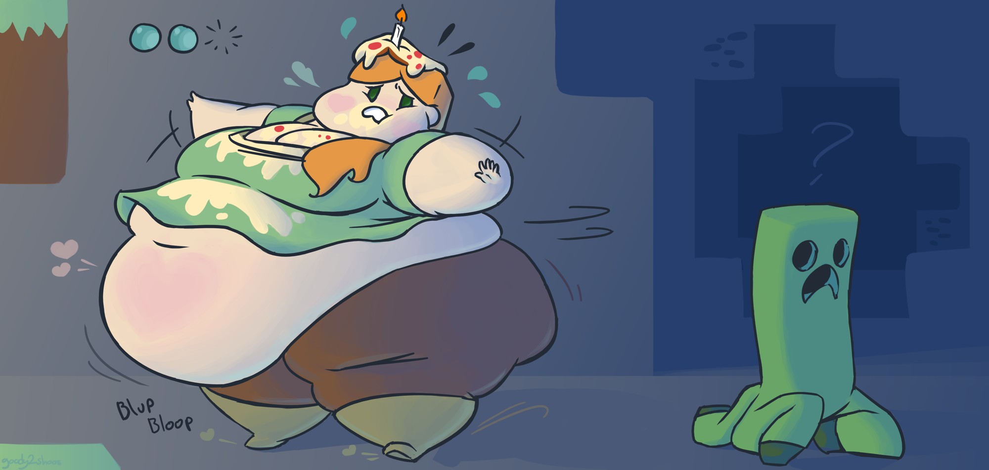 alex's cake bod - By @goody2shoos on Itaku