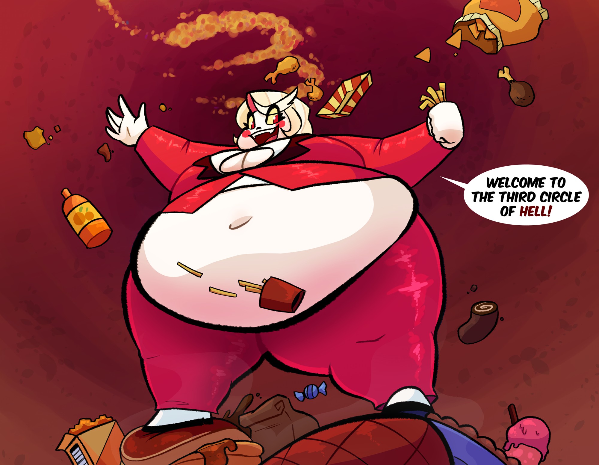 Third Circle - By @solitaryscribbles on Itaku 