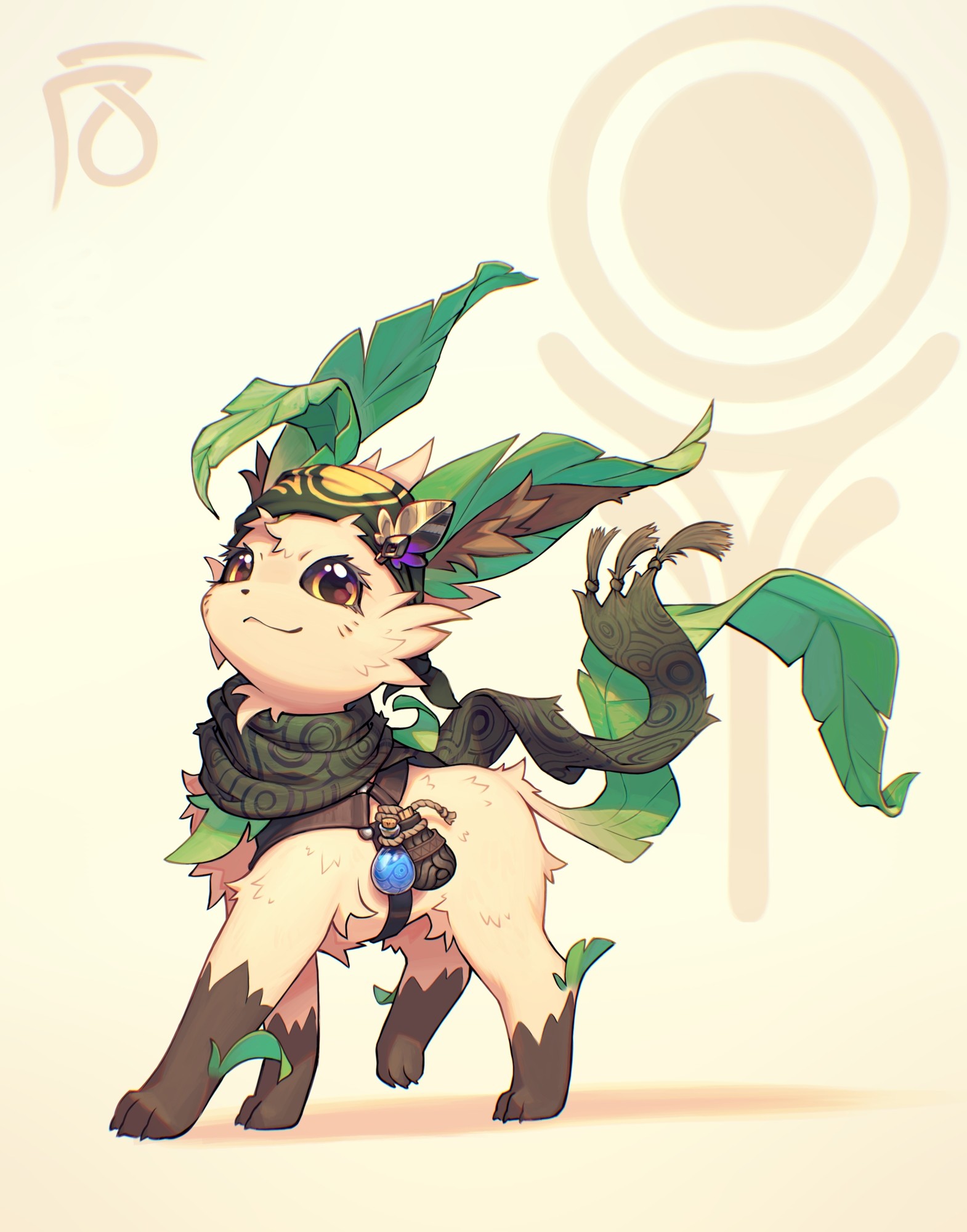 Cirami of the Rescue Guild - By @spacejunk on Itaku