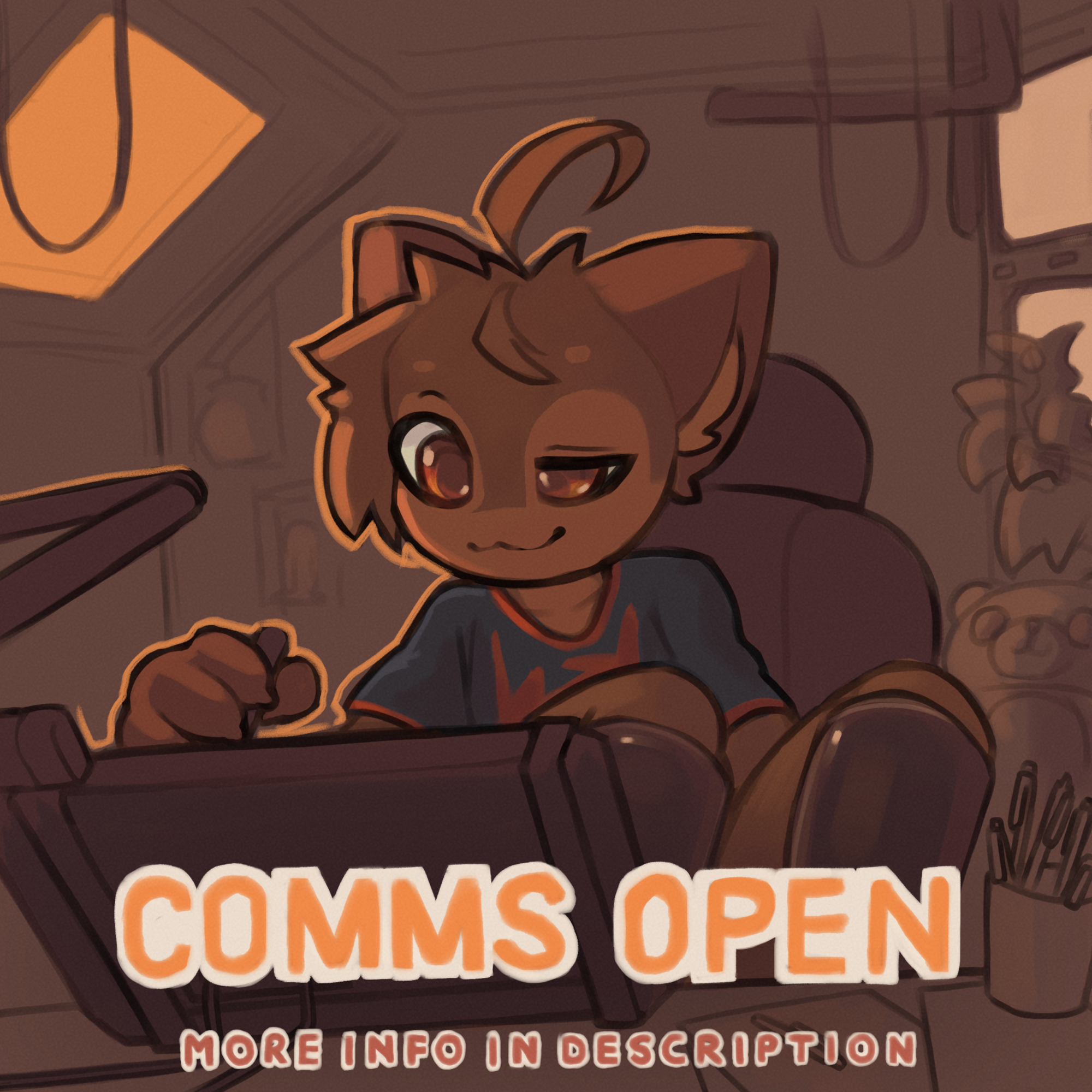 🌿 Commissions Open - August 2023 🌿 - By @joooji on Itaku
