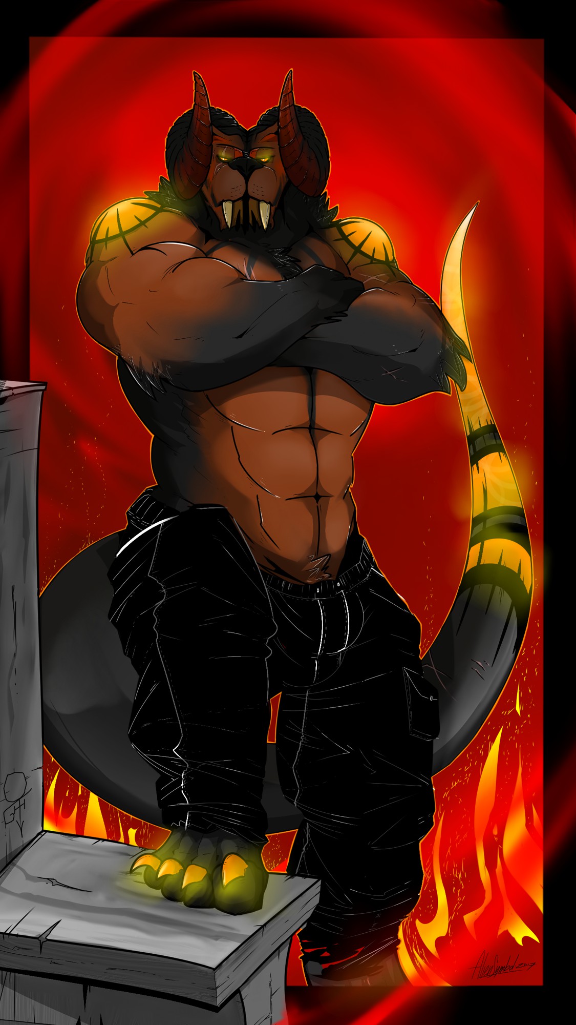 The Lord is Waiting You! - By @aliensymbol on Itaku