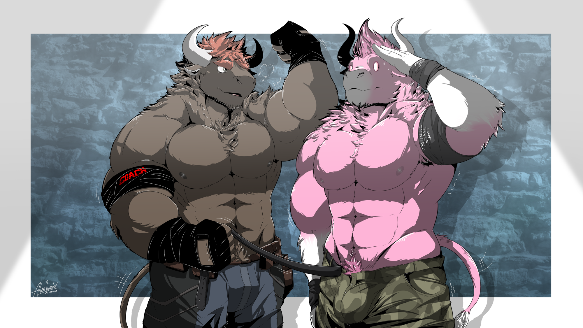 Training Stage - By @aliensymbol on Itaku