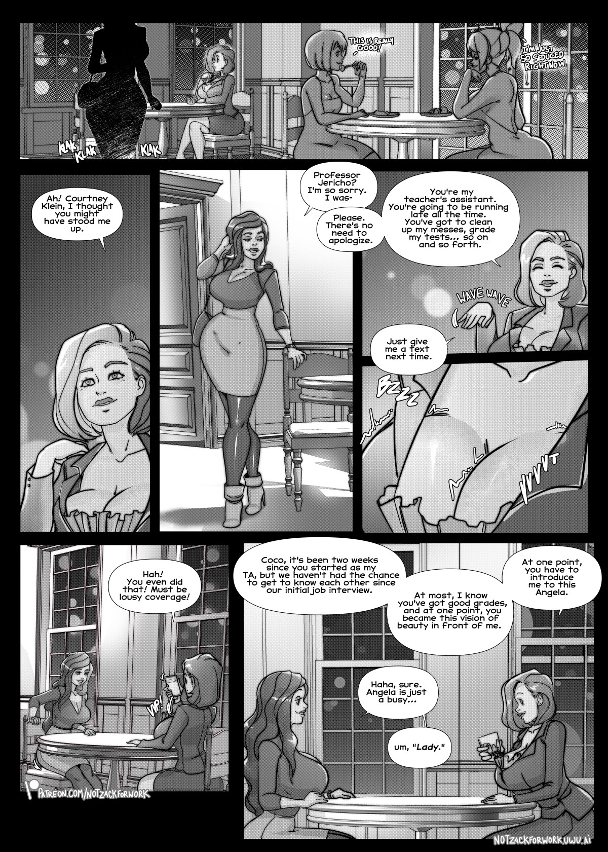 Courtney Check-IN 1 - By @notzackforwork on Itaku