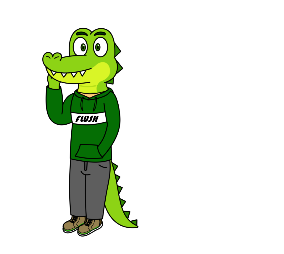 Croc's Strip Game 1 - By @bearsflush on Itaku