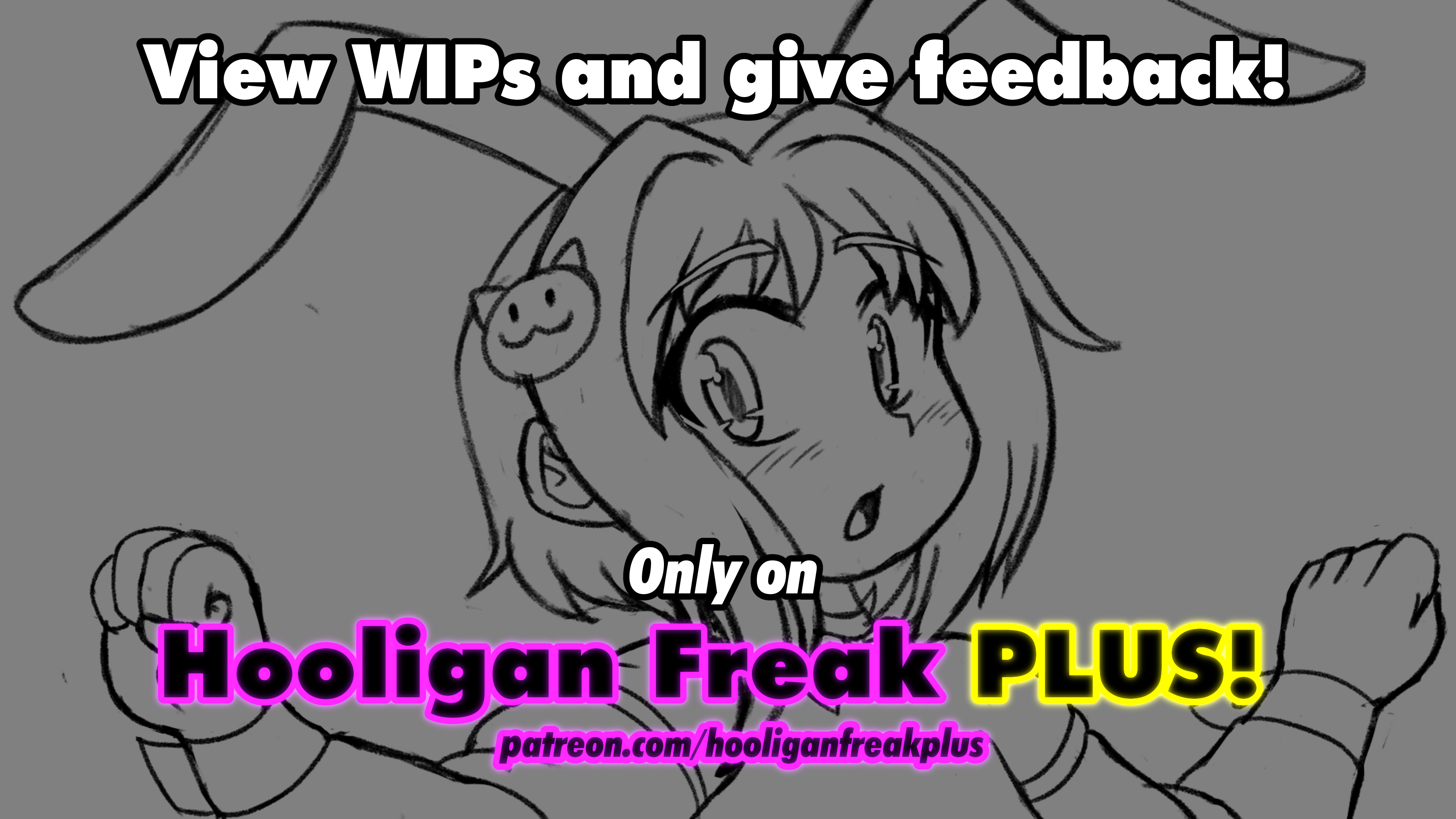 Fat Bunny Koneko Toujou WIP Promo By hooliganfreak on Itaku