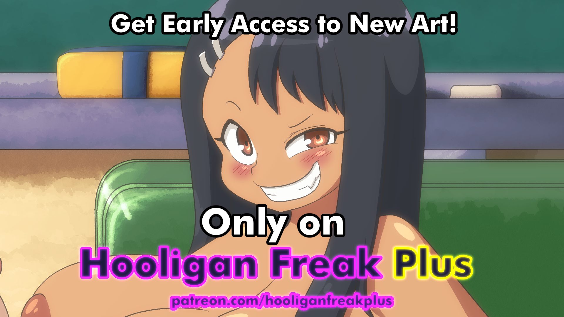 Fat Nagatoro and President Early Access Promo - By @hooliganfreak on Itaku