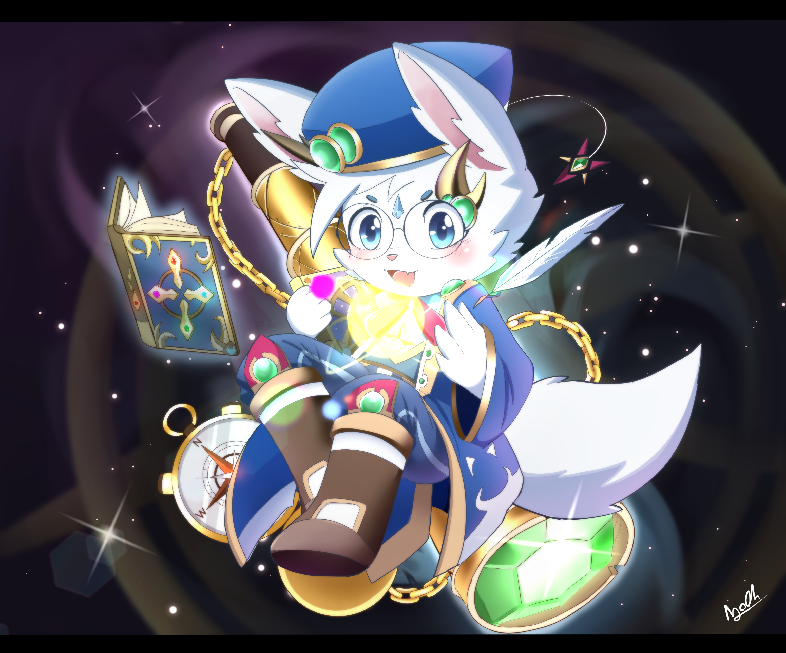 Random art - By @neakemono on Itaku