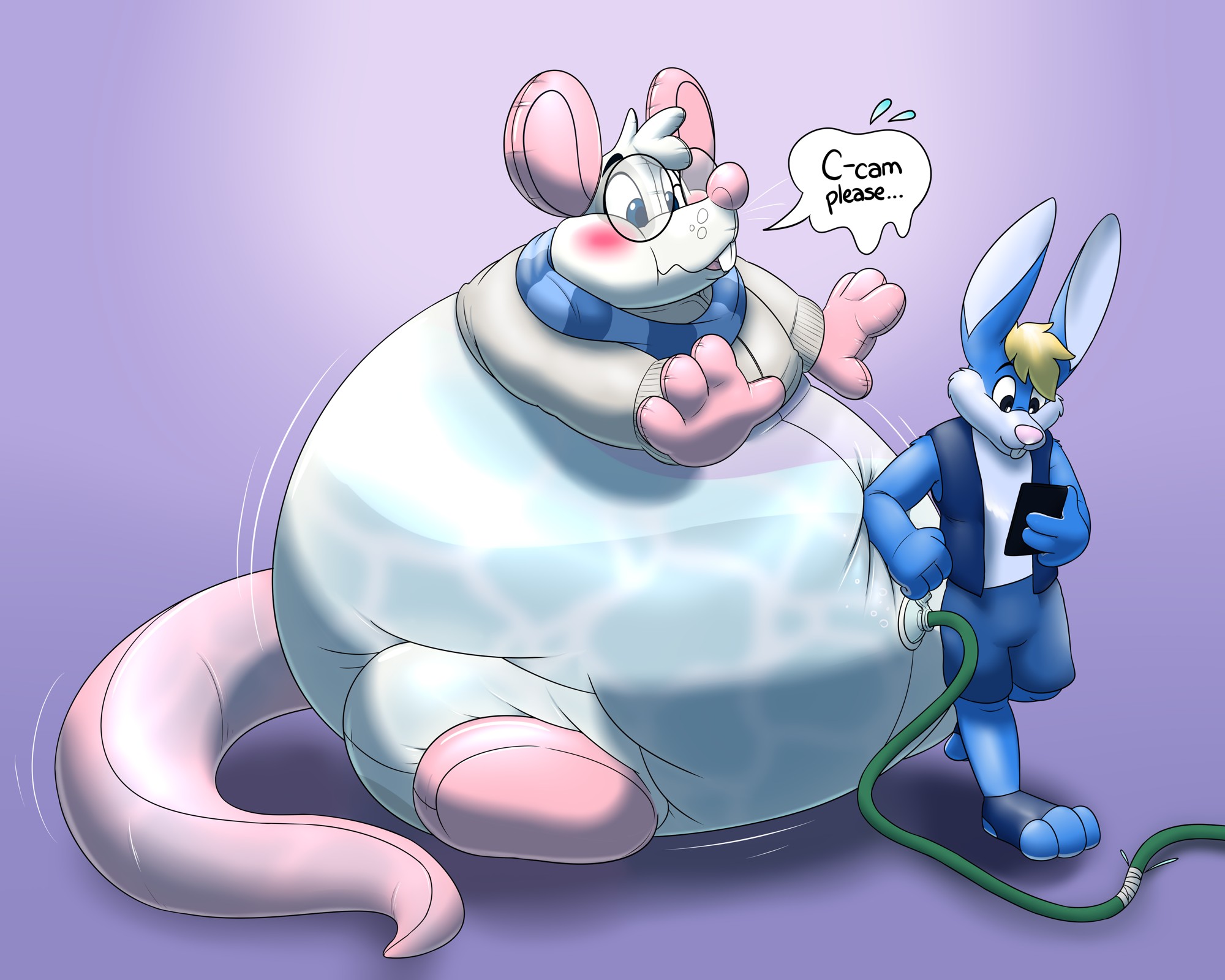 Commission for Flick - By @actionmartini on Itaku
