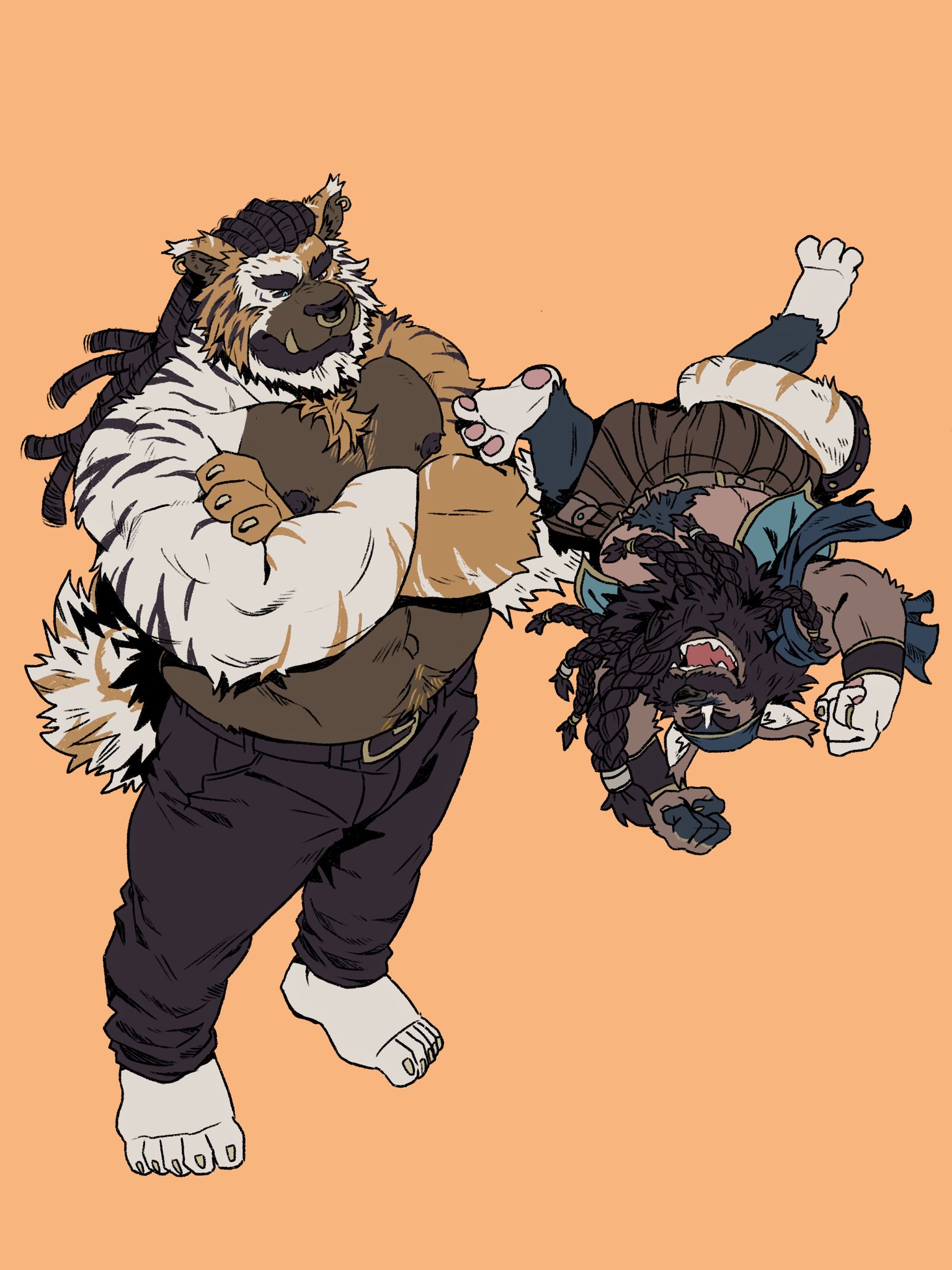 [Commission] Gamubear - By @bulph on Itaku