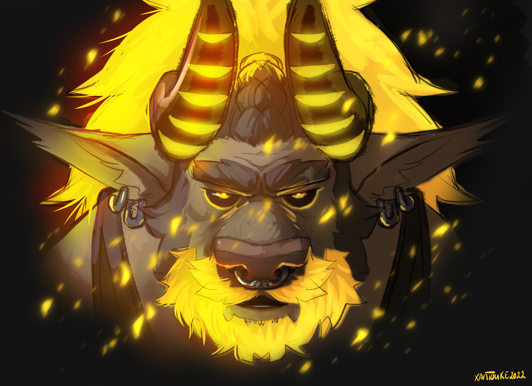 Heart of Embers By xantouke on Itaku