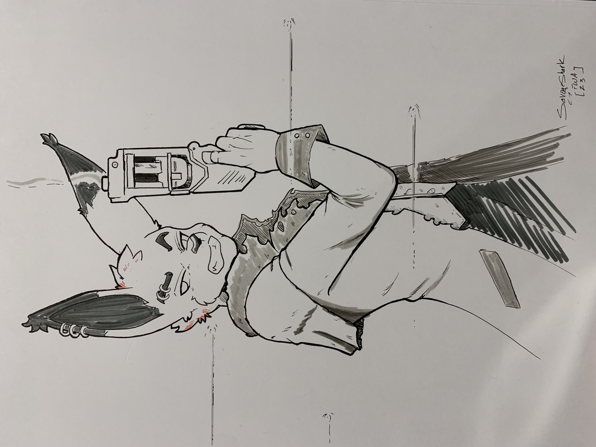 FWA 23 INK Warren By savageshark on Itaku