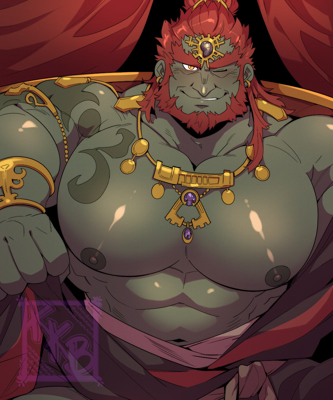 Ganondorf - By @kokukokuboo on Itaku 