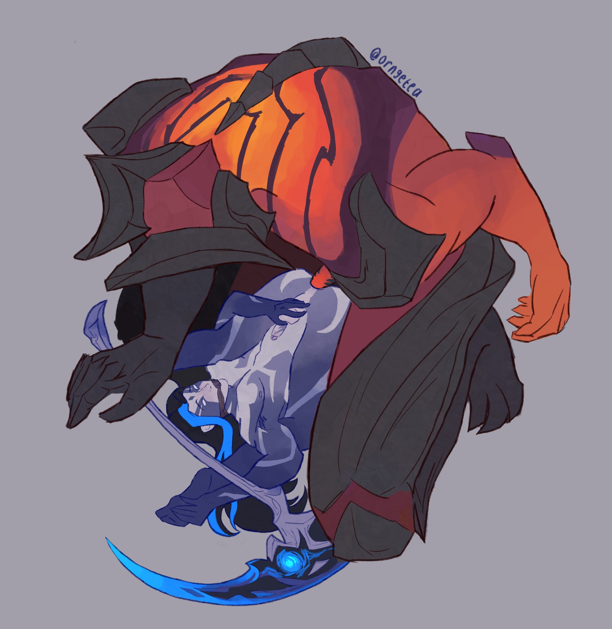 Aatrox dominates Kayn - By @ornge on Itaku