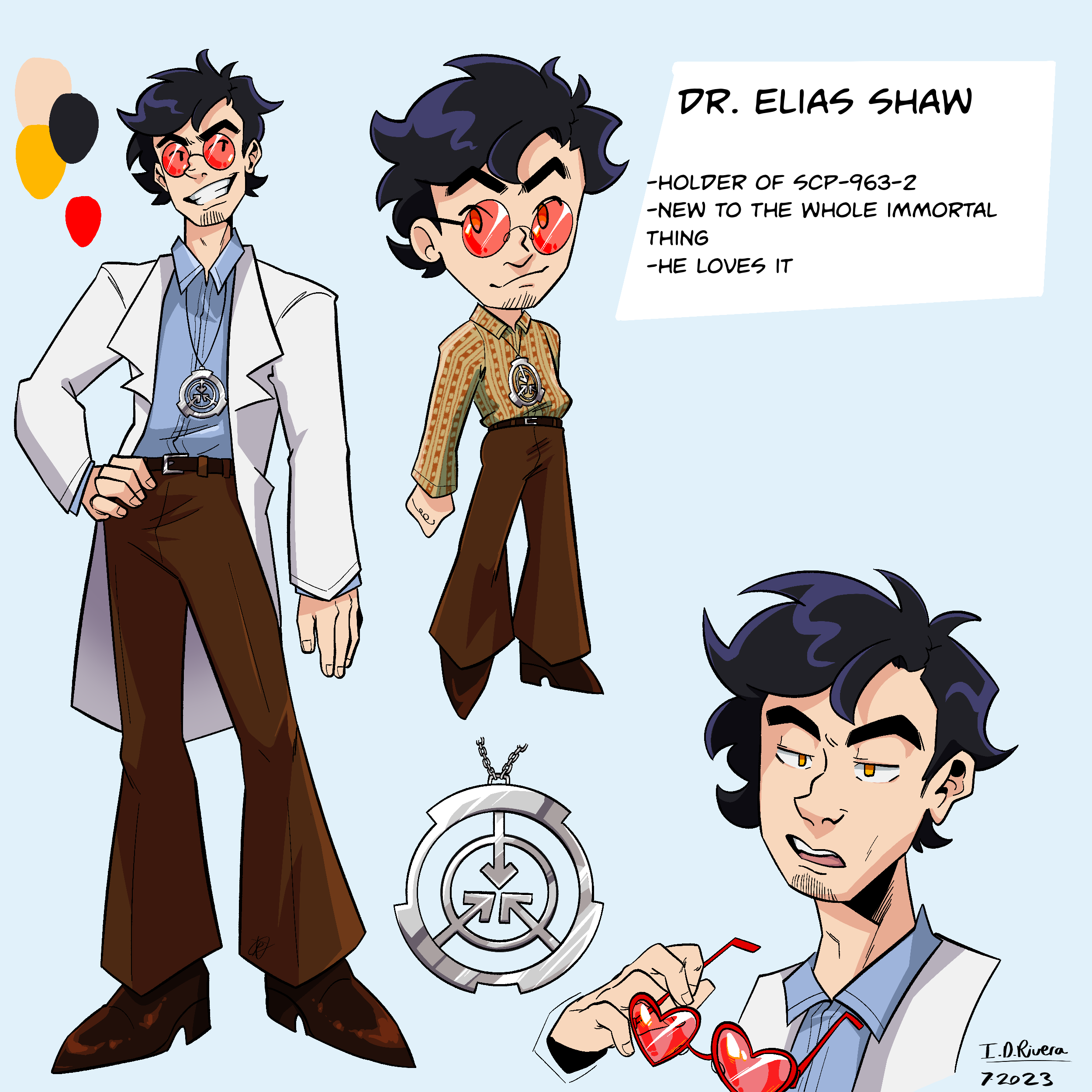 Elias Shaw By tembleque_cryptid on Itaku