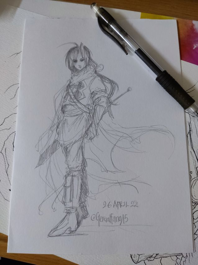 rkgk Felix from Golden Sun - By @generalfang15 on Itaku