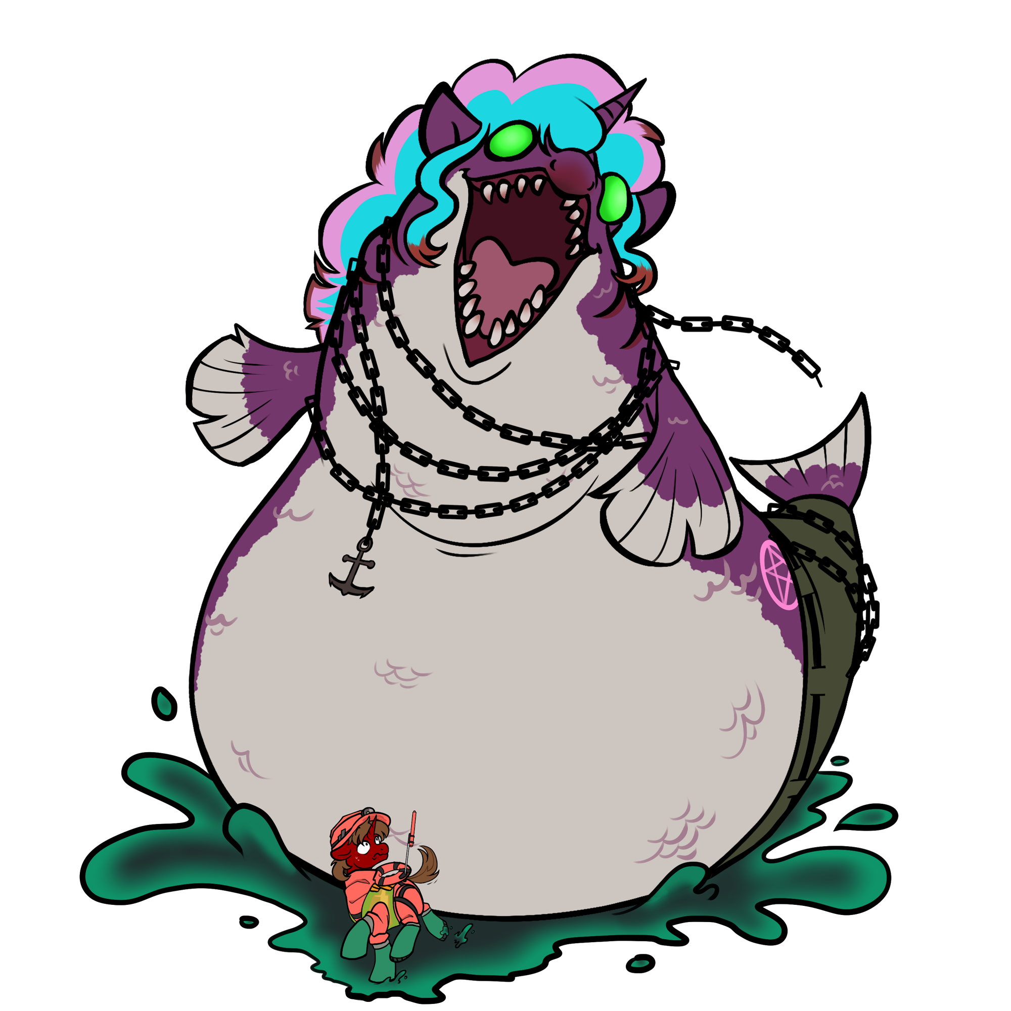 Comm Queen Salmonid Alt. (Cohozuna TF) By crimsonrune on Itaku