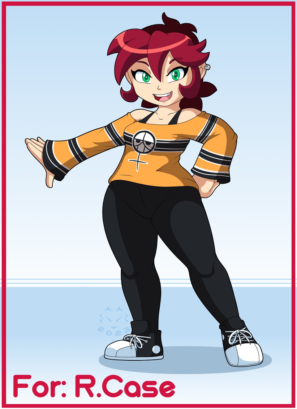 [Gift Art] For R.Case - By @ryan-silverfox on Itaku