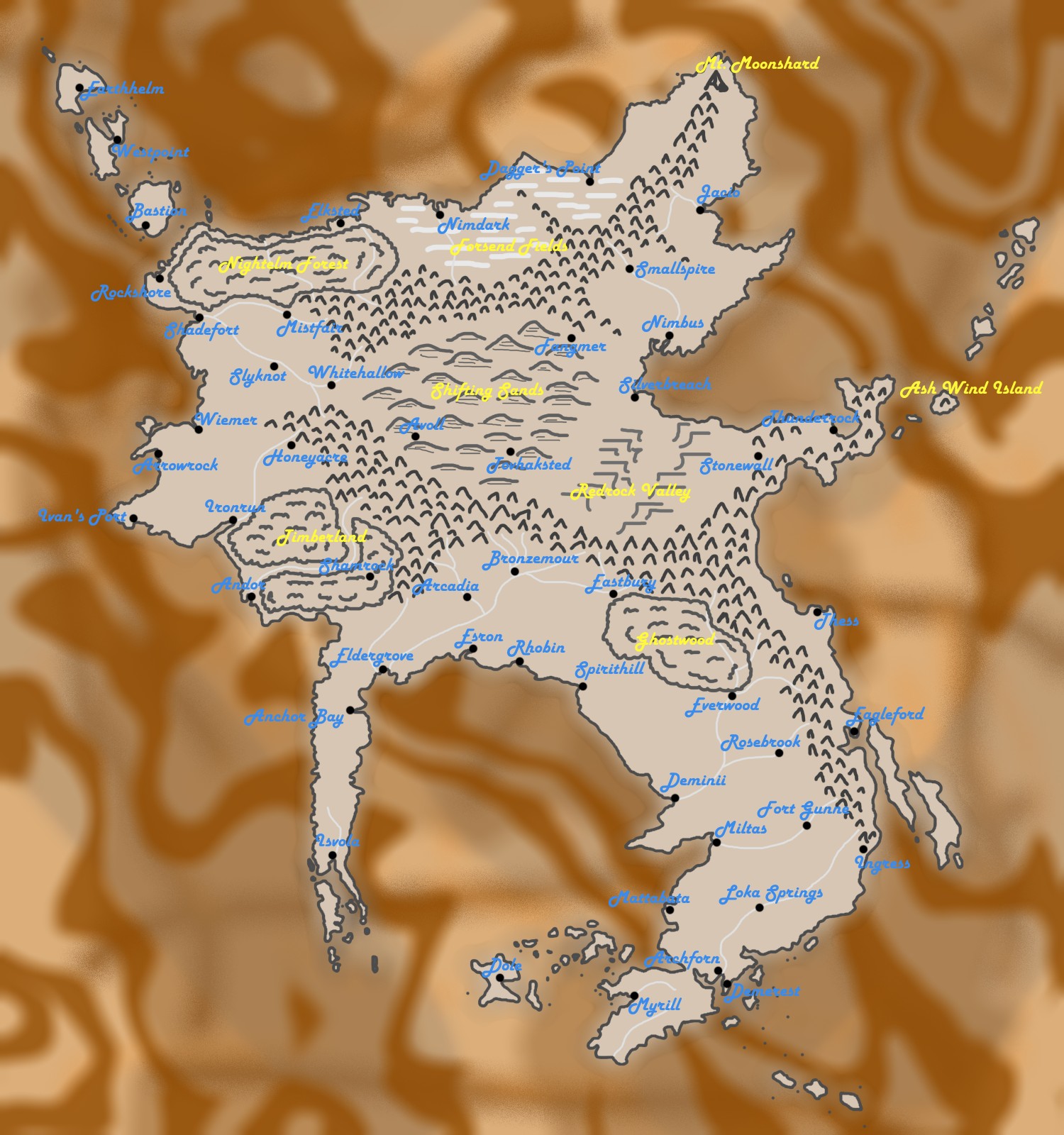 Map of Kino