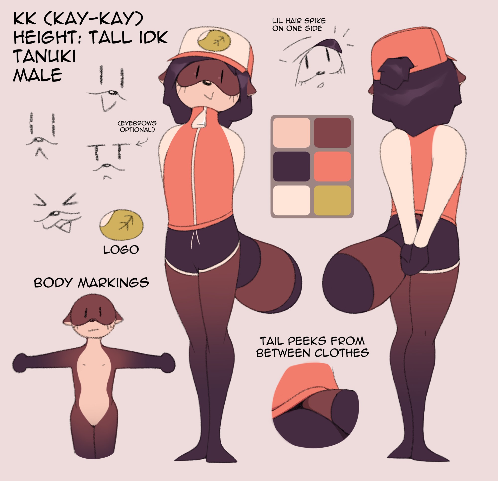 Kk ref sheet v2 - By @kkoart on Itaku