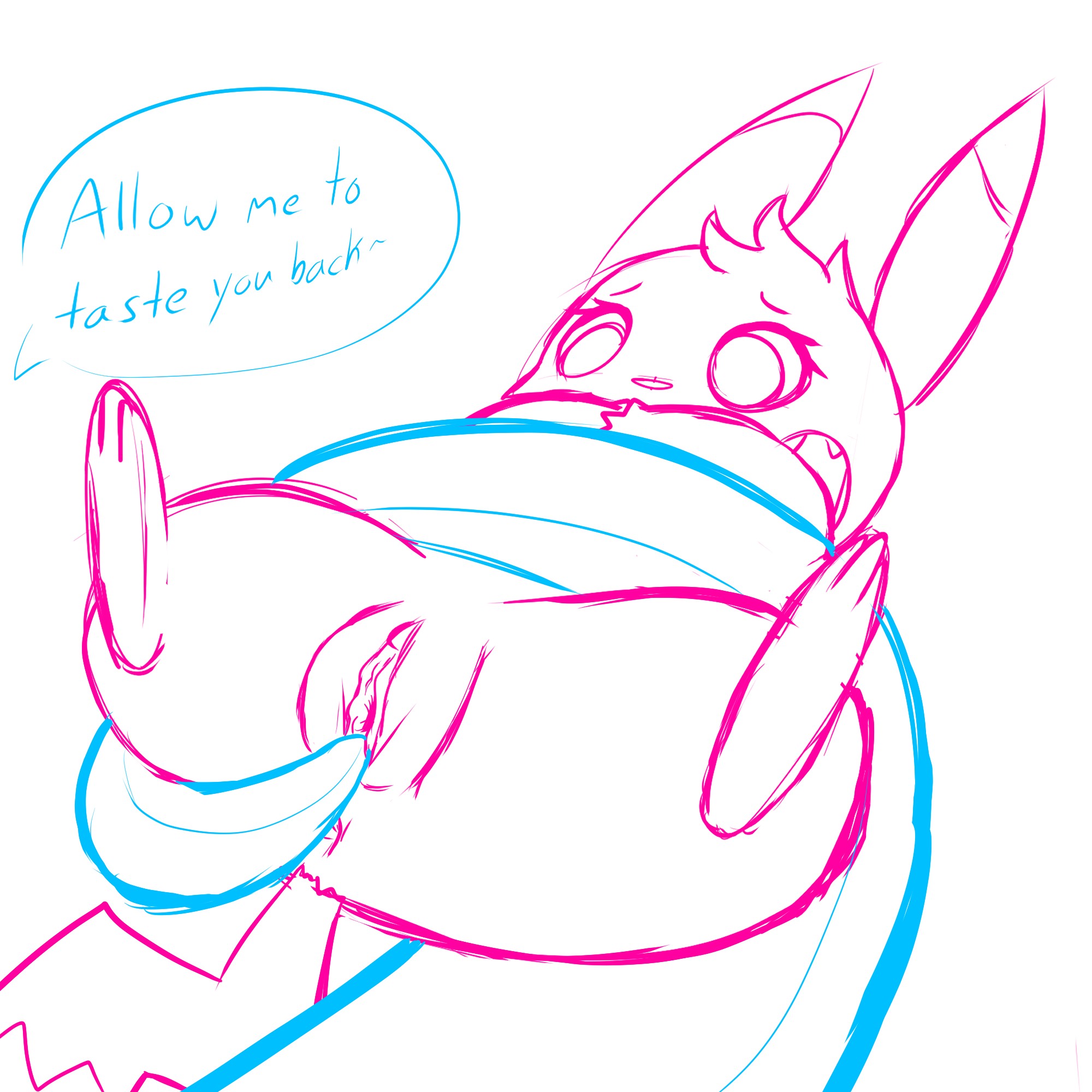 Mila & Side B Kofi Series [3/3] by Milachu92 - By @side_b on Itaku