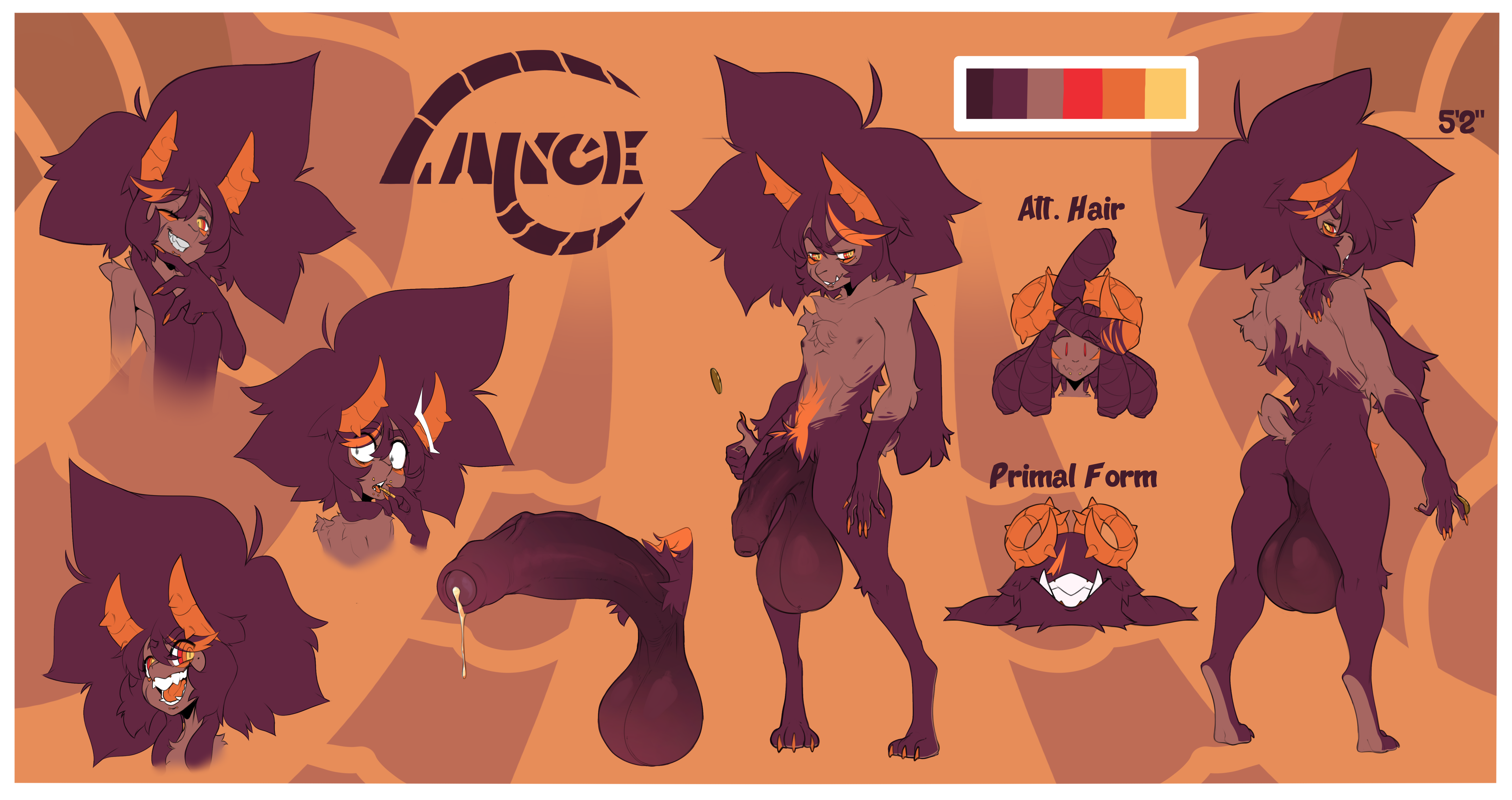 Reference Sheet - By @doink on Itaku