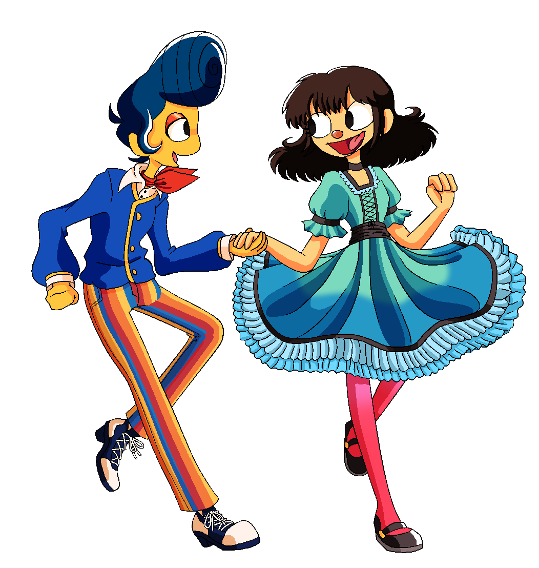 Let's Dance! - By @kcdraws2299 on Itaku