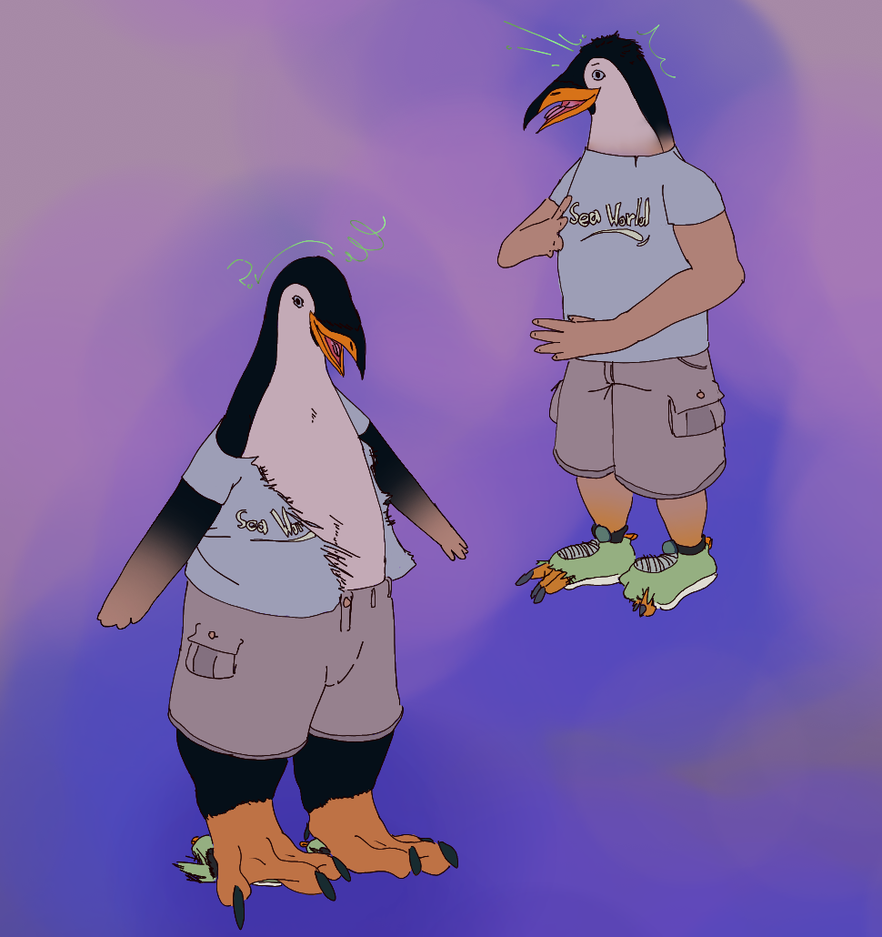 Penguin Magic Part 2 of 4 - By @thekippersystem on Itaku