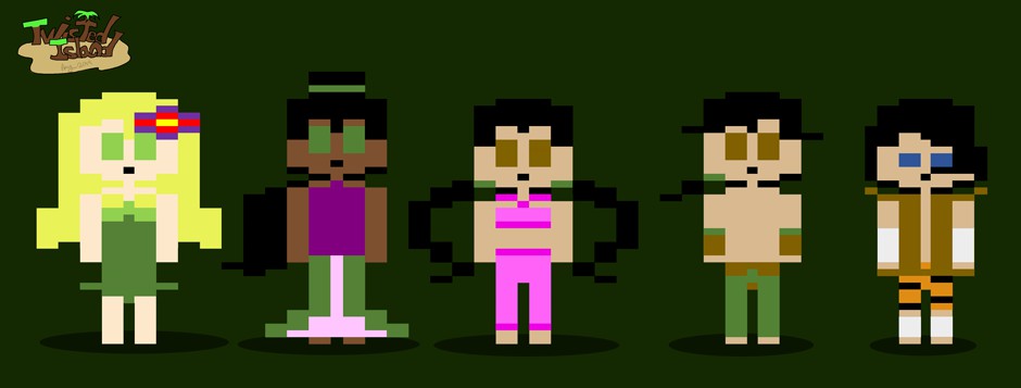 Pixel Islanders - By @twistedamy on Itaku