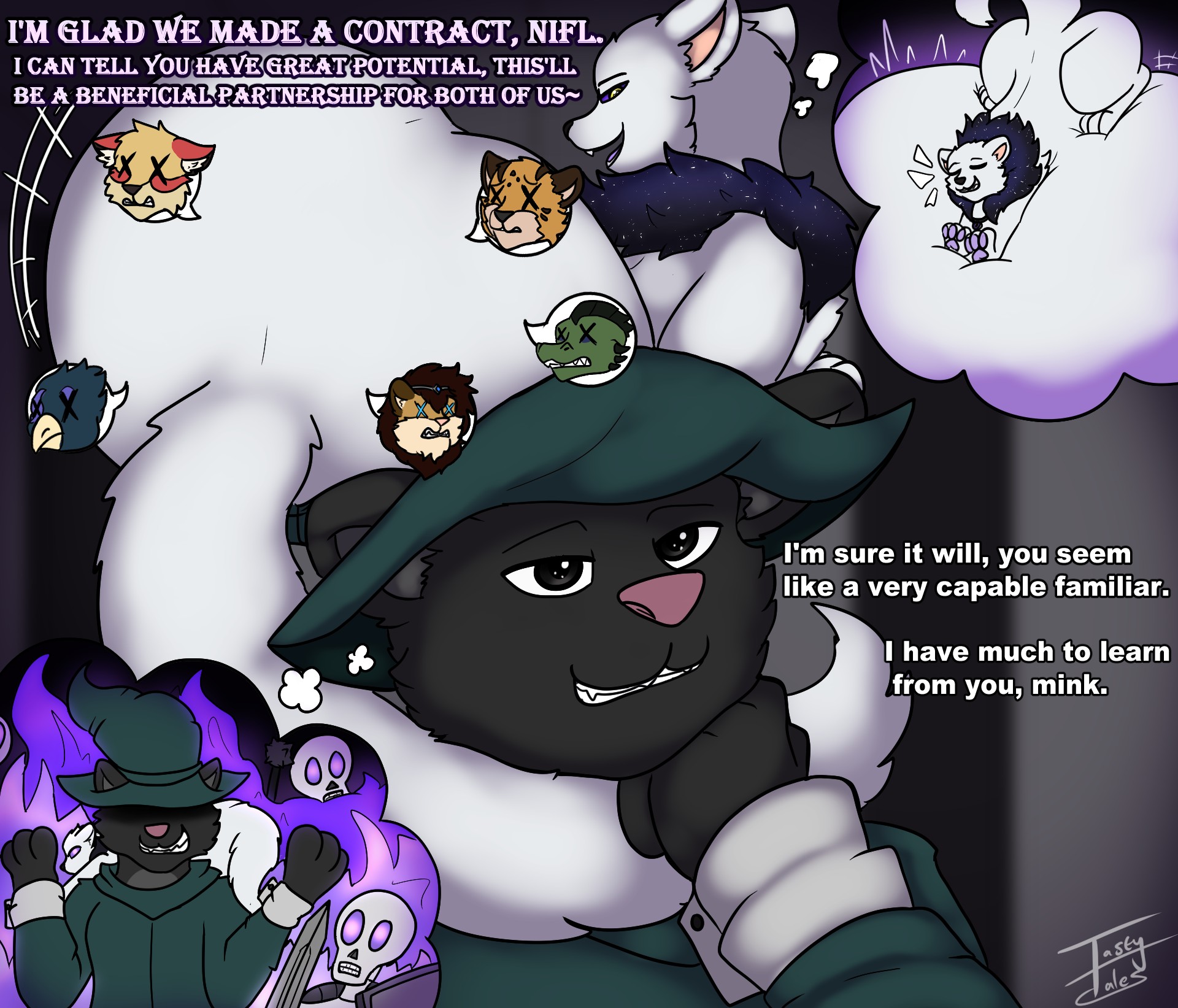 Nifl's New Familiar [3/3] - By @tastytales on Itaku