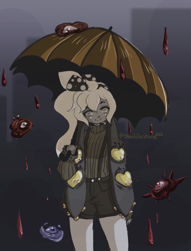 It's Raining Meat RainyMeat - By @nefelisky on Itaku