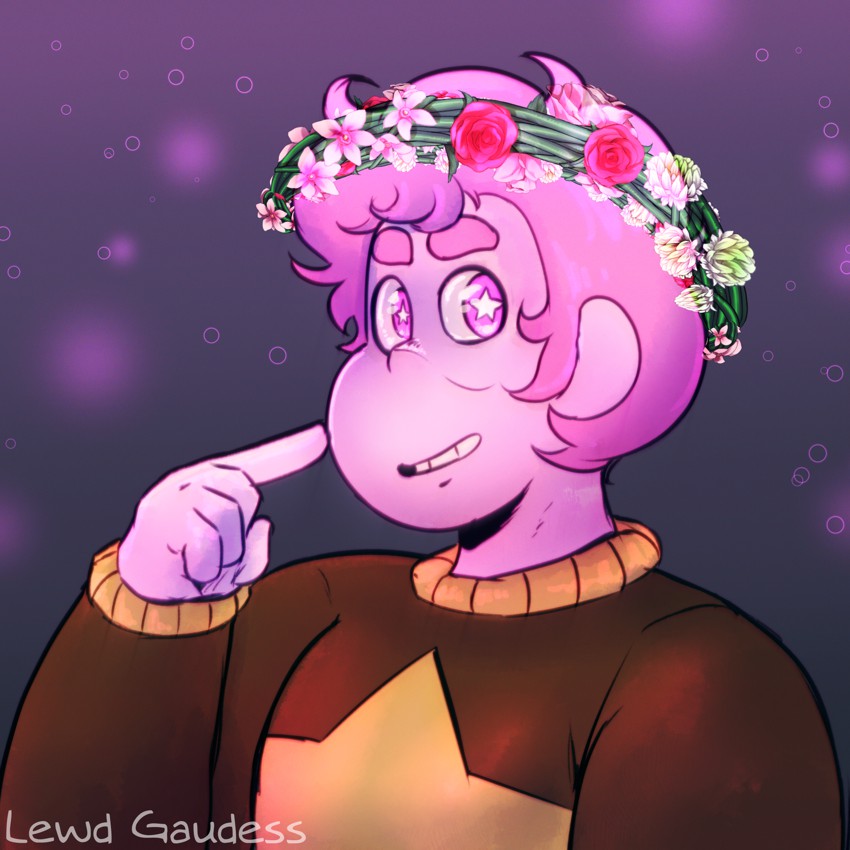 Steven Razz Razz in Steven's sweater - By @gaudess on Itaku